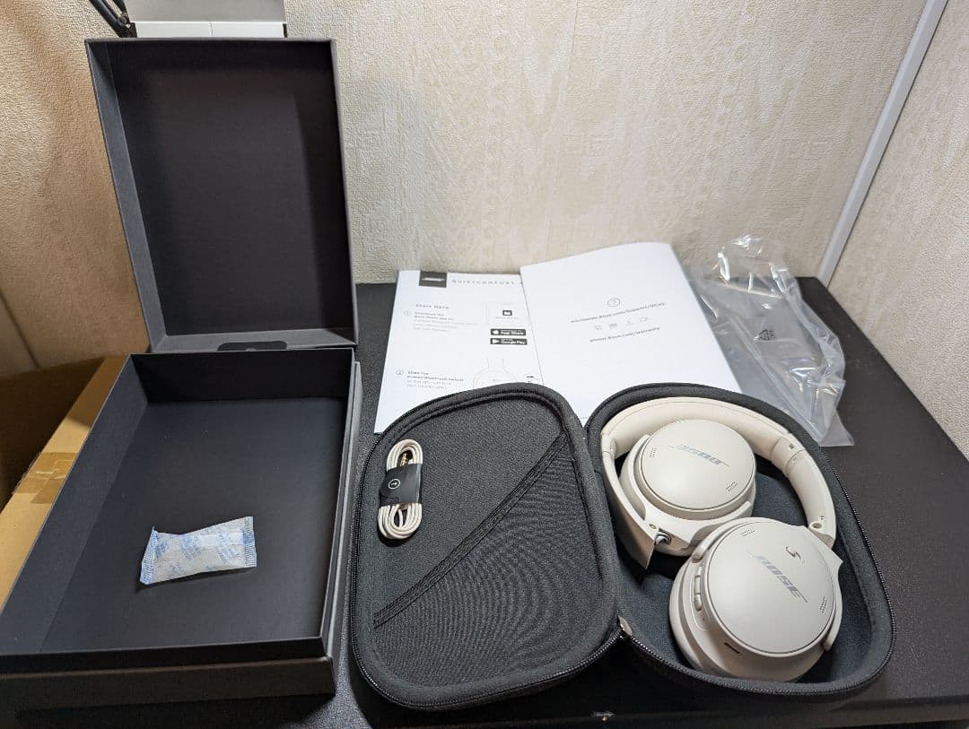 Bose QuietComfort 45 ワイヤレスヘッドフォン ホワイト