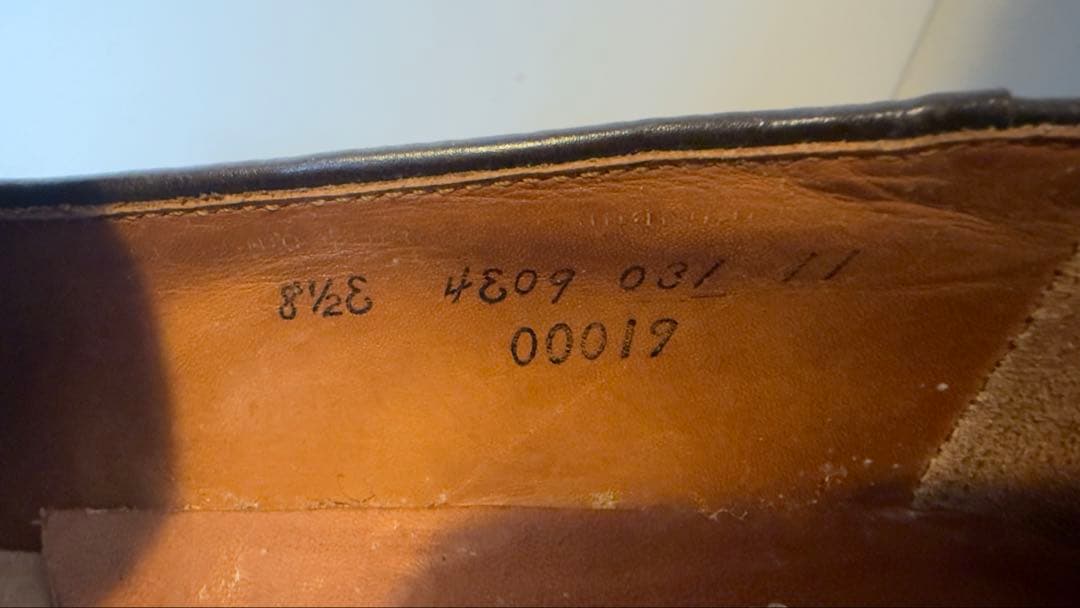 ブルックスブラザーズ Alden タッセルローファー8ハーフ E