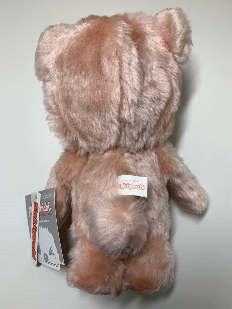 新品 テディベア モンチッチ ピンク monchhichi 2804