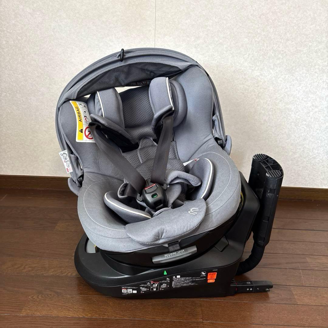 【良品】エールべべ クルット6i ISOFIX 新生児OK
