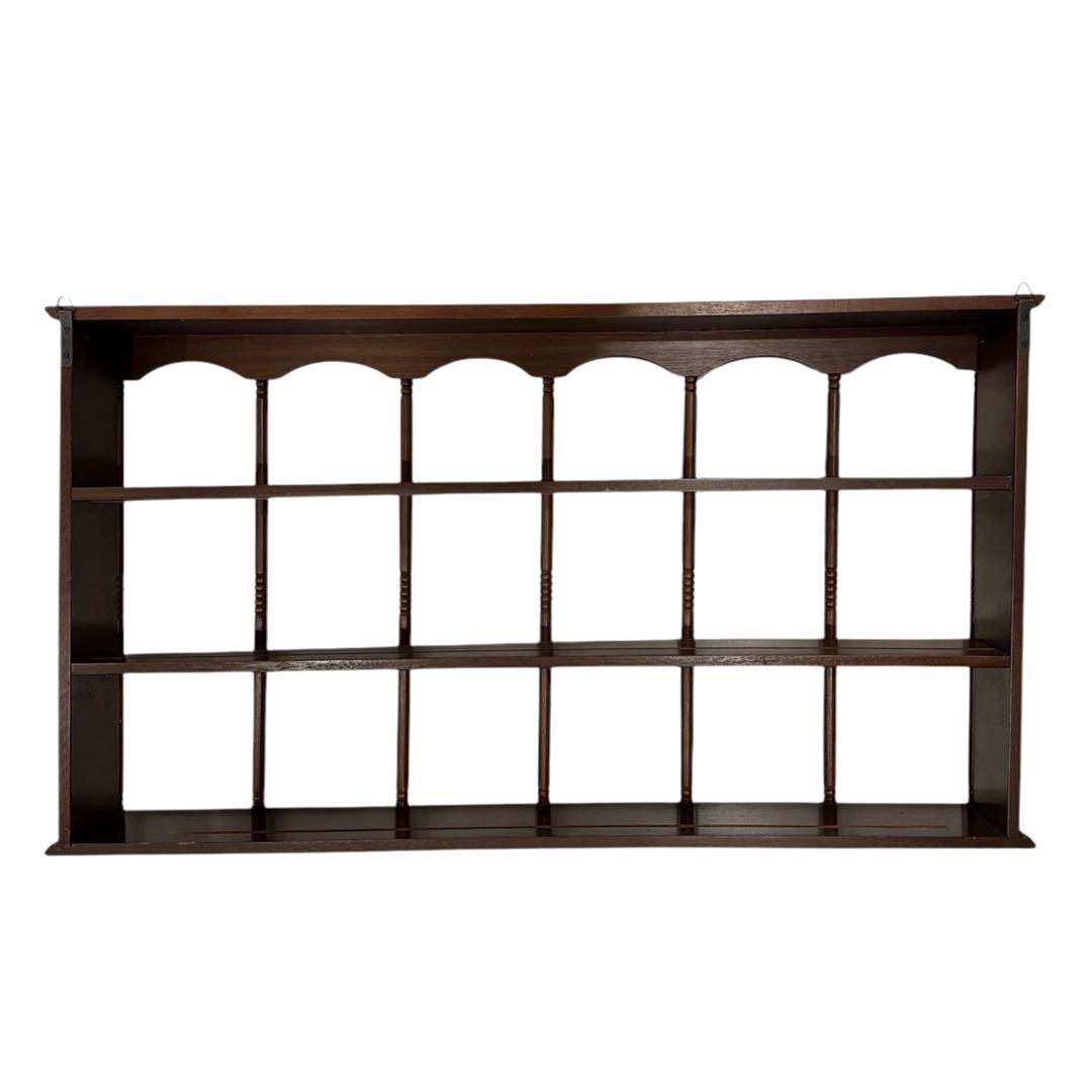 ウォールシェルフ ティーカップ飾り棚 壁掛けラック カップボード