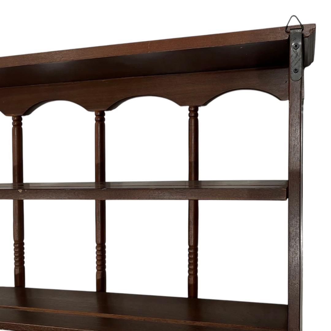 ウォールシェルフ ティーカップ飾り棚 壁掛けラック カップボード