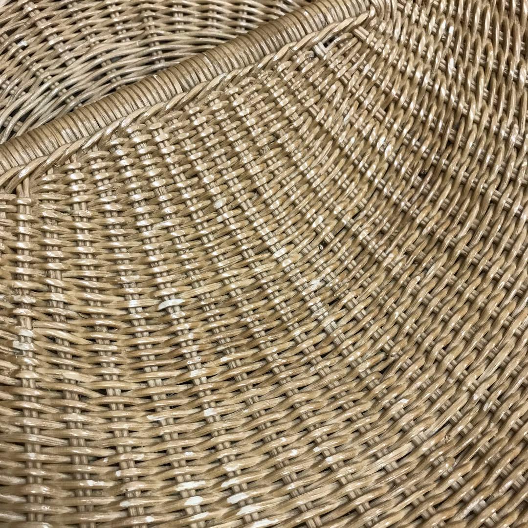 展示品 IDEE イデー POD ラタン 座椅子 あぐら