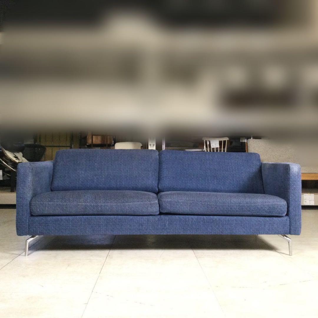 BoConcept ボーコンセプト 2.5人掛けソファ オットマン付き