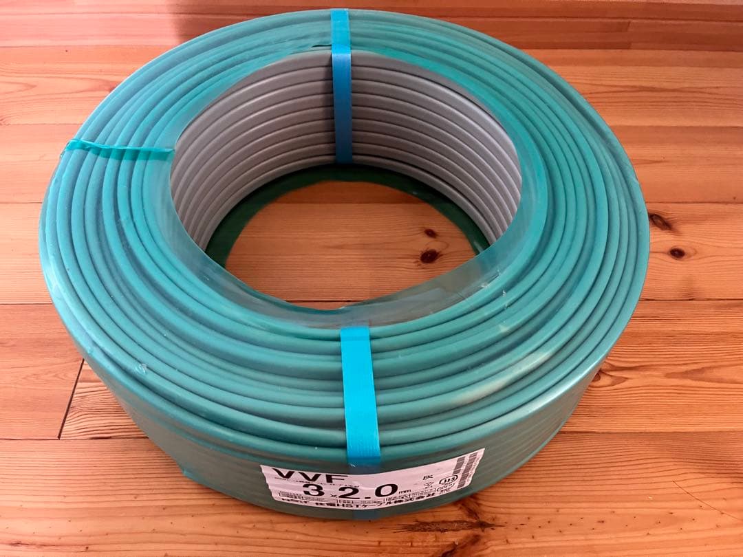 送料無料!![新品]VVF3×2.0 VVF2.0-3c ケーブル