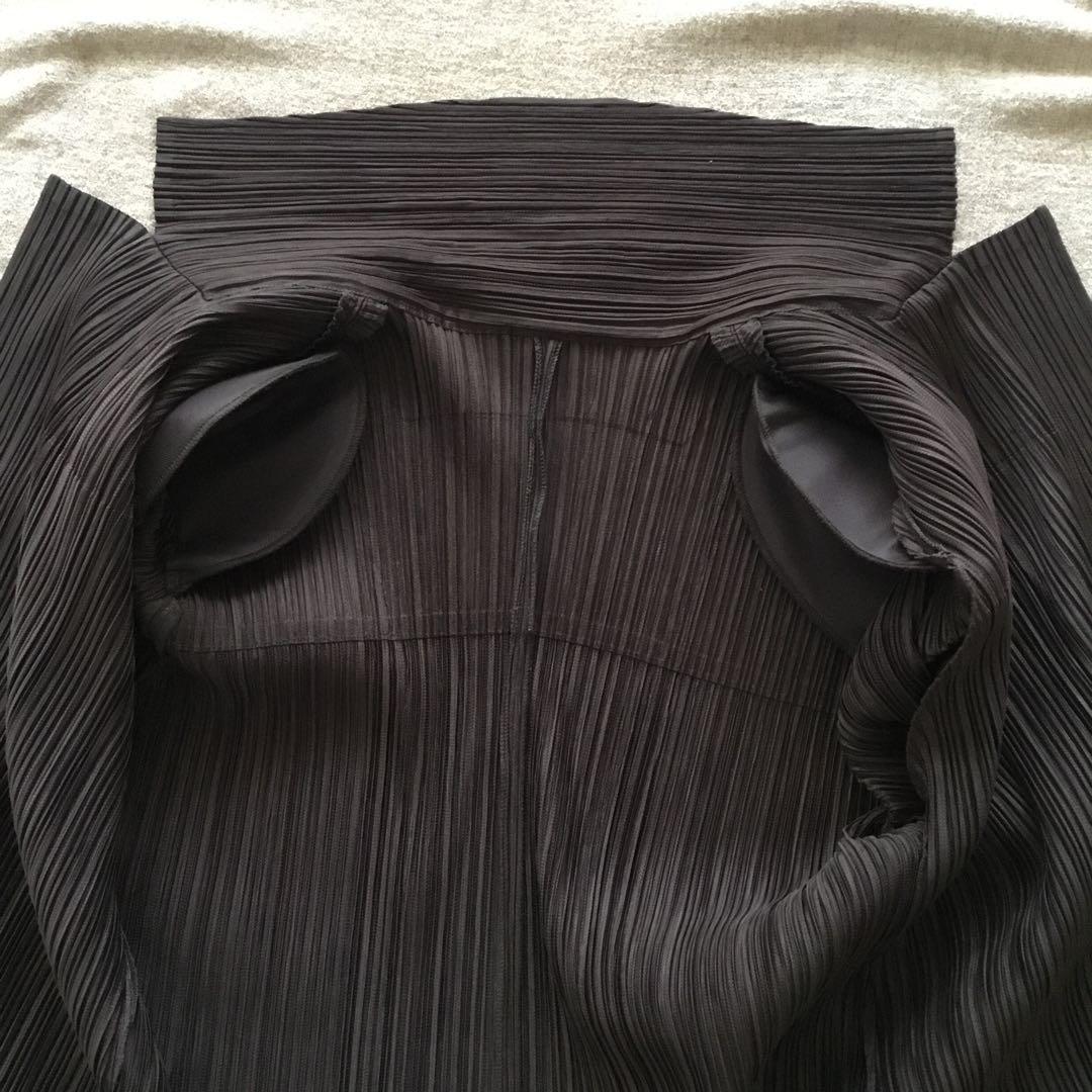 PLEATS PLEASE プリーツプリーズ　ジャケット　ダークブラウン