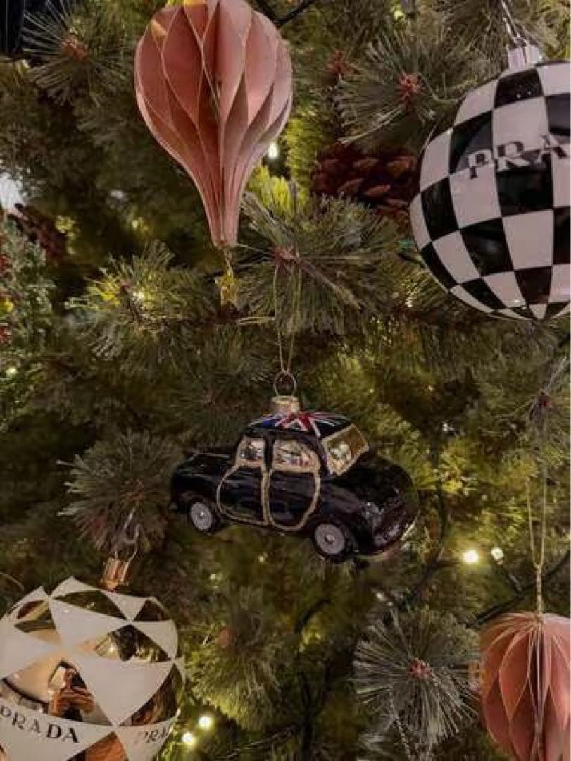 新品　滝沢眞規子　クリスマス　オーナメント　プラダ　モザイク