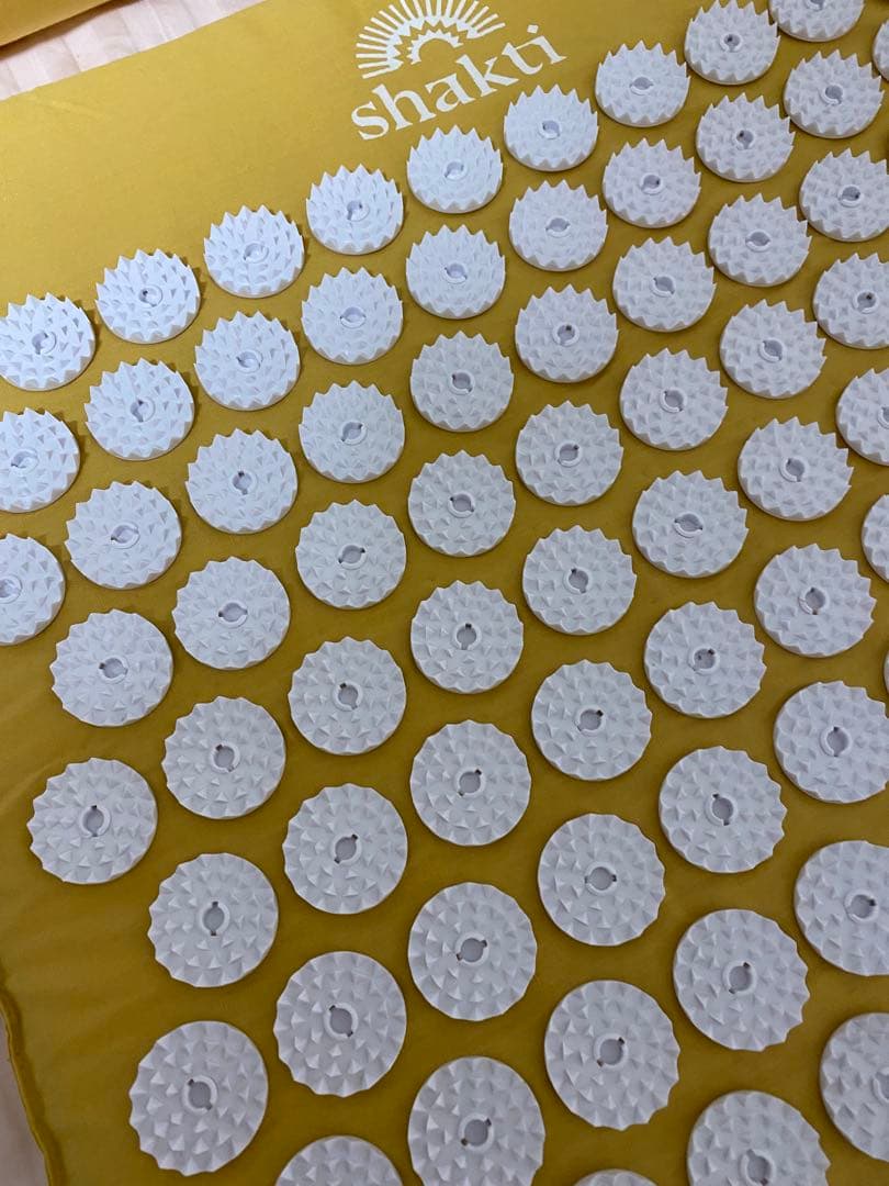 【正規品】シャクティマット&ピロウ　セット　light イエロー