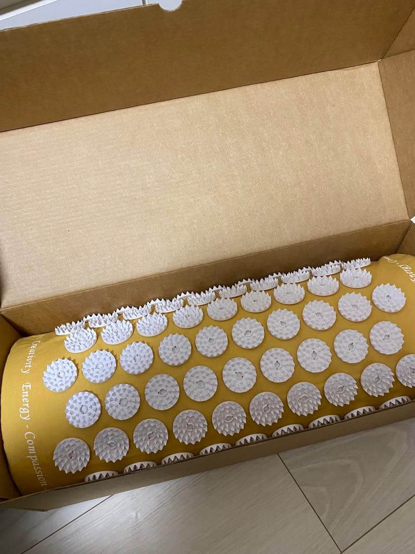 【正規品】シャクティマット&ピロウ　セット　light イエロー