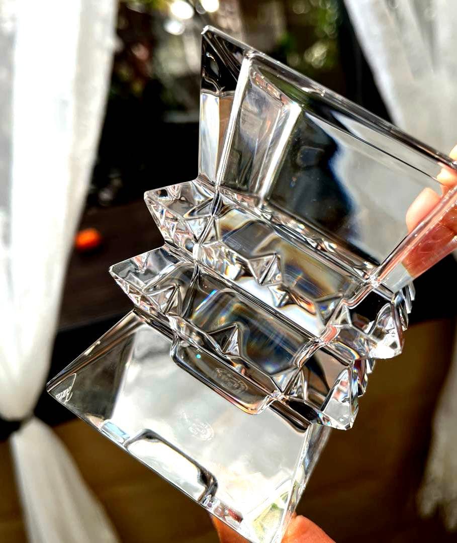 バカラ Baccarat コロンビーヌ ベース 花瓶