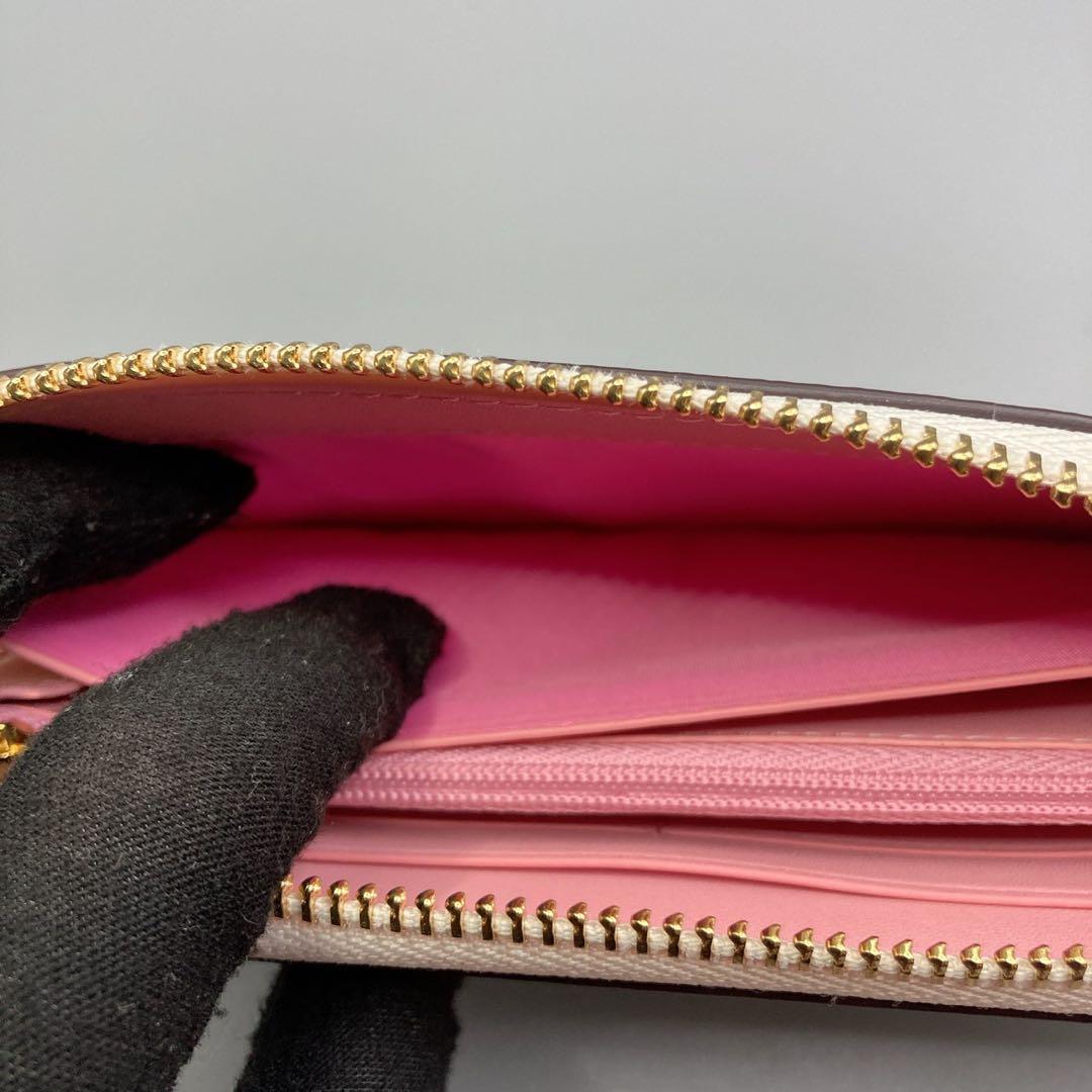 新品　未使用　箱付き　COACH コーチ 長財布 アコーディオンジップ 花柄