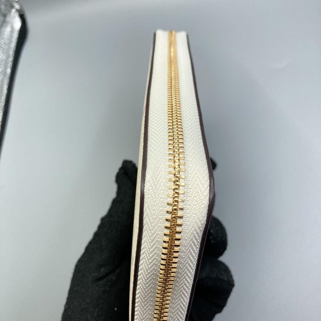 新品　未使用　箱付き　COACH コーチ 長財布 アコーディオンジップ 花柄