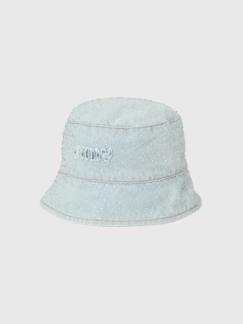 【新品】eimy istoire drop patternデニムバケットハット