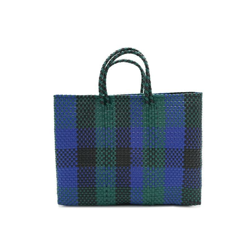新品未使用・ レトラ メルカドバッグ 3COLORS CHECK