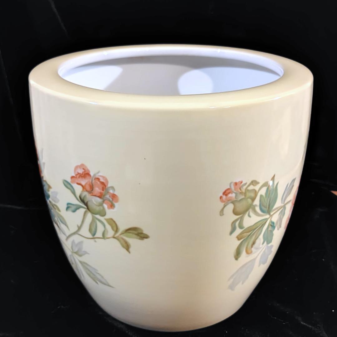 昭和８年　オールドノリタケ　 牡丹柄 　日陶印　火鉢