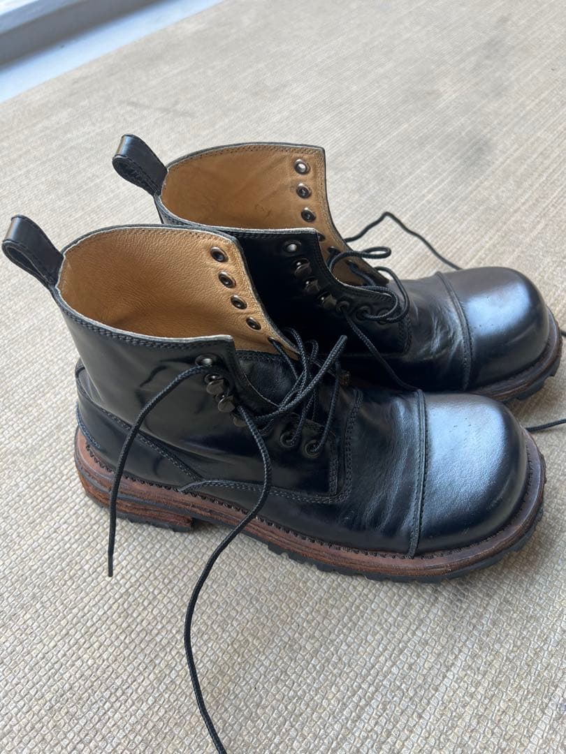 靴 super round toe boots