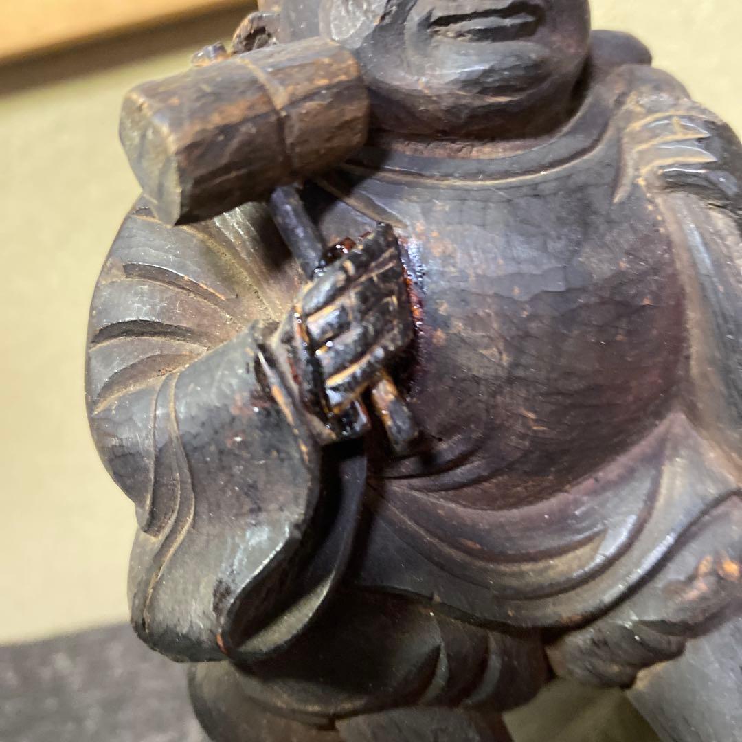 隠れキリシタン大黒天木彫