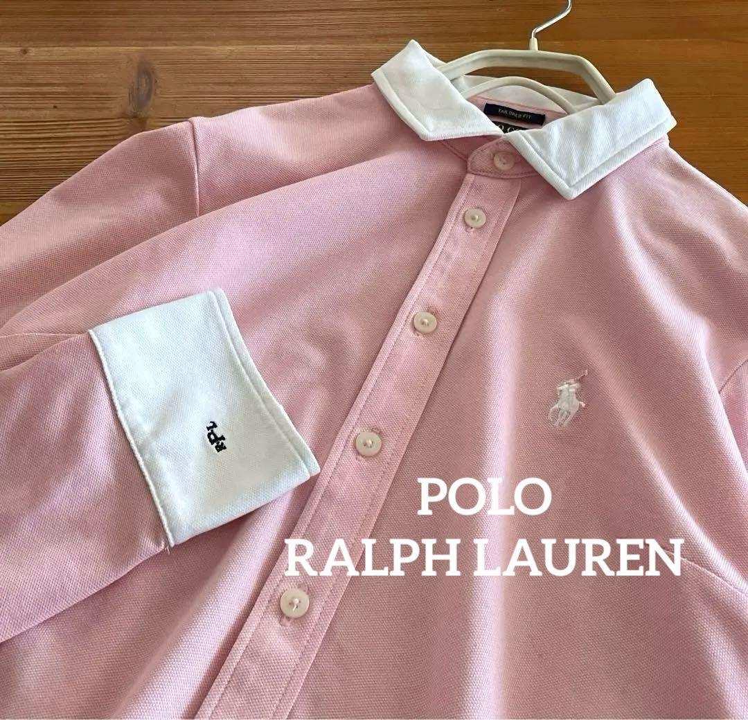 POLOラルフローレンRLX GOLF テーラード フィット　クレリックシャツ