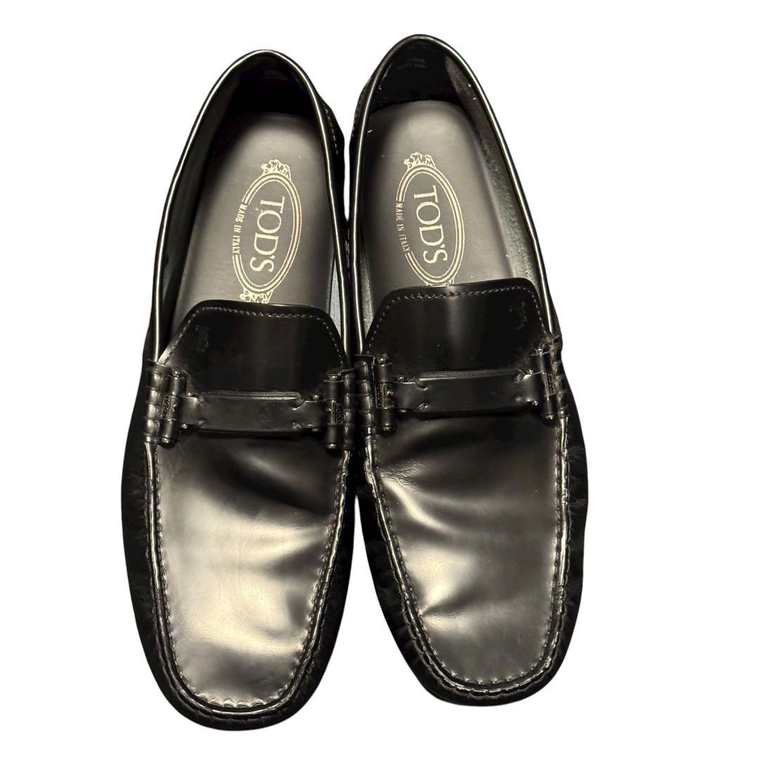 TOD'S トッズ ゴンミーニ ビットローファー ドライビングシューズ　28.5