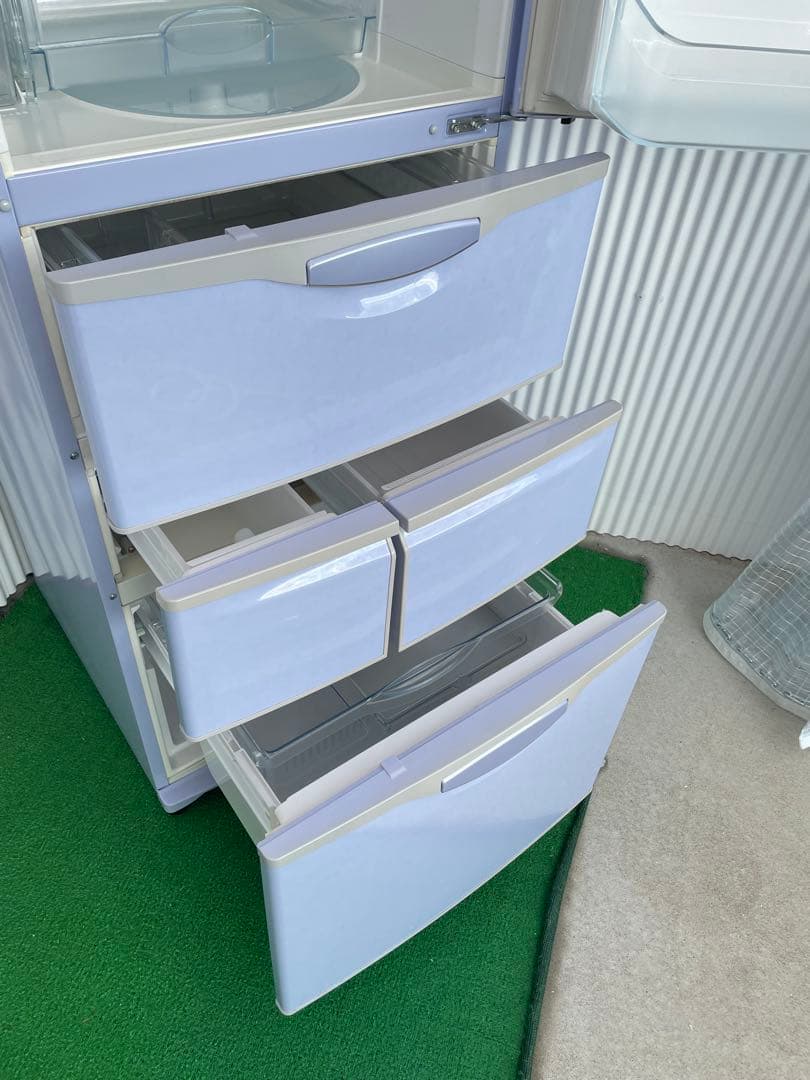 882ナショナル(パナソニック) 401L 5ドア冷蔵庫 レトロ おしゃれ 国産