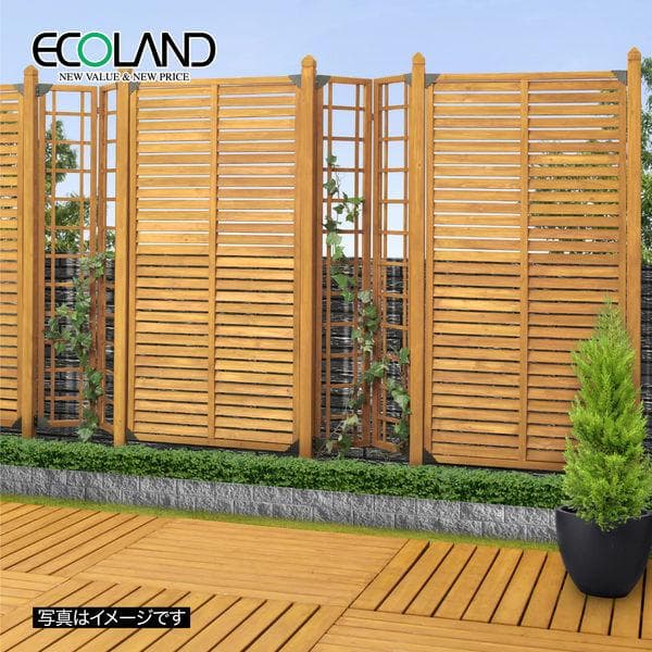 タカショー エコランドルーバーラティス900X1800mm EWL-918 5枚