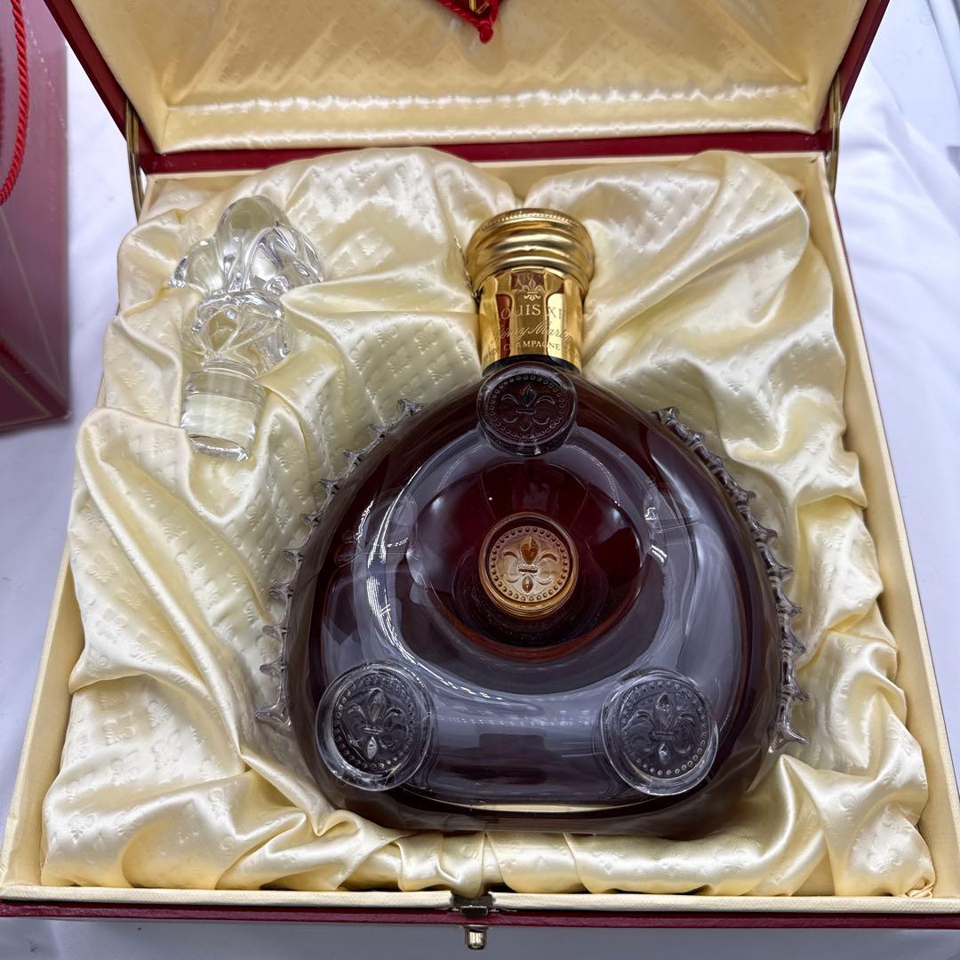 レミーマルタン　ルイ13世　金キャップ　四角形箱　グランドシャンパーニュ　古酒
