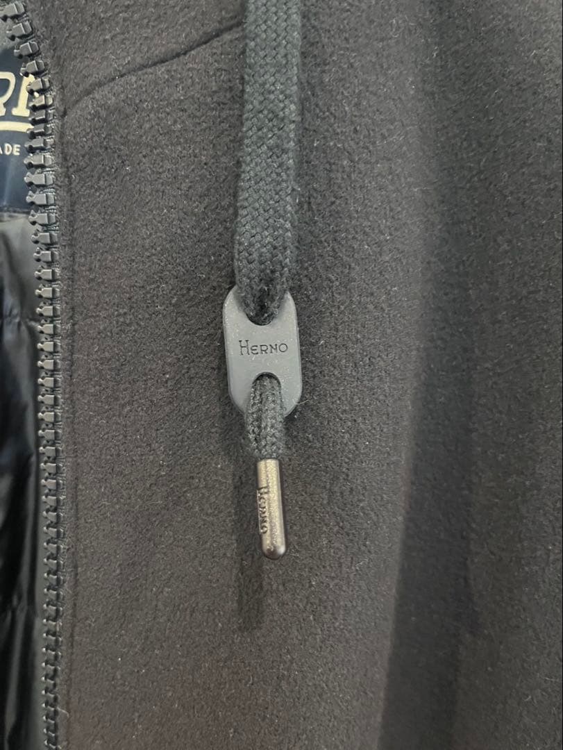 HERNO ヘルノ IN-TECH コート ネイビー　52 ネイビー　フーディ