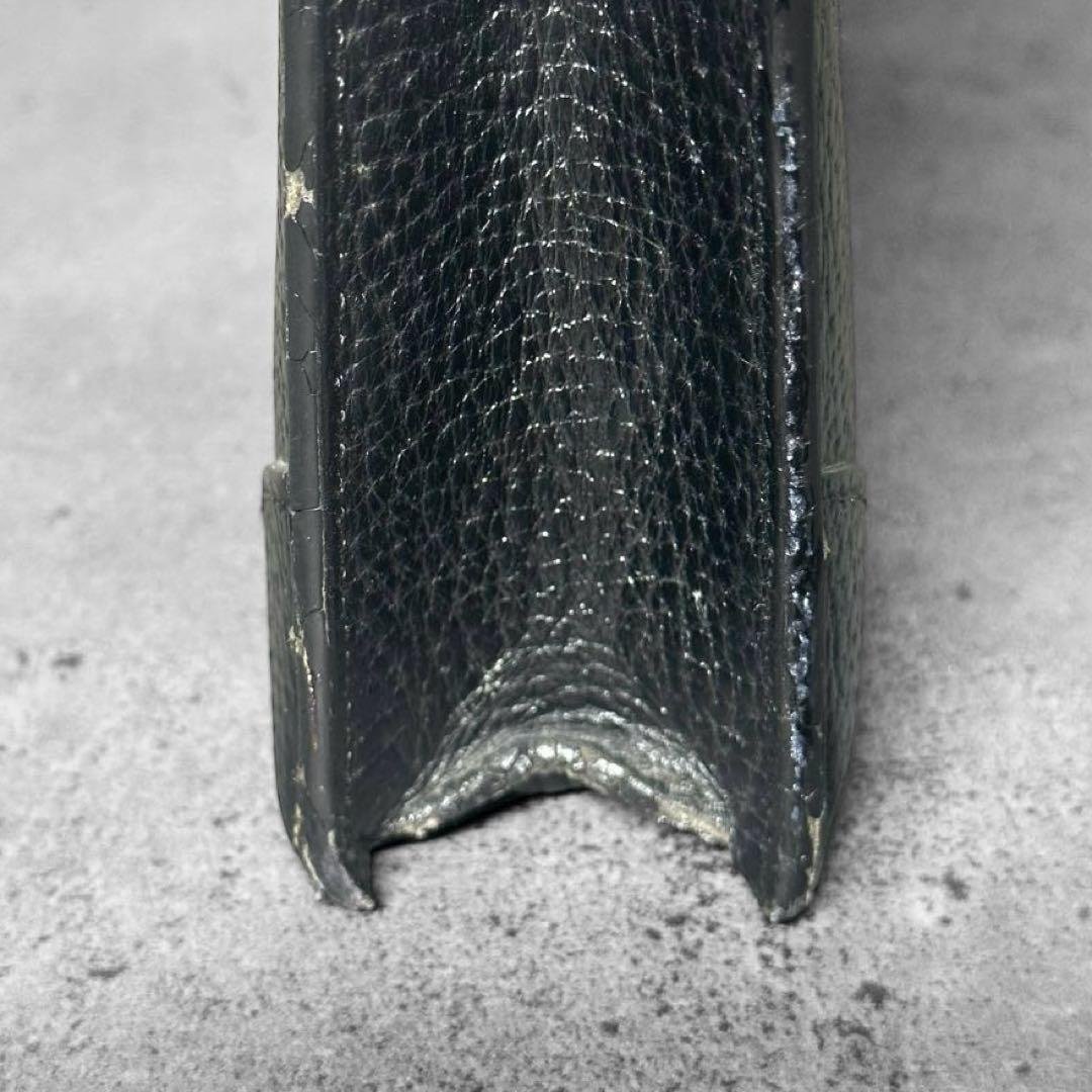 LOEWE アナグラム　レザー　本革　シボ革　ビジネスバッグ　ブリーフケース