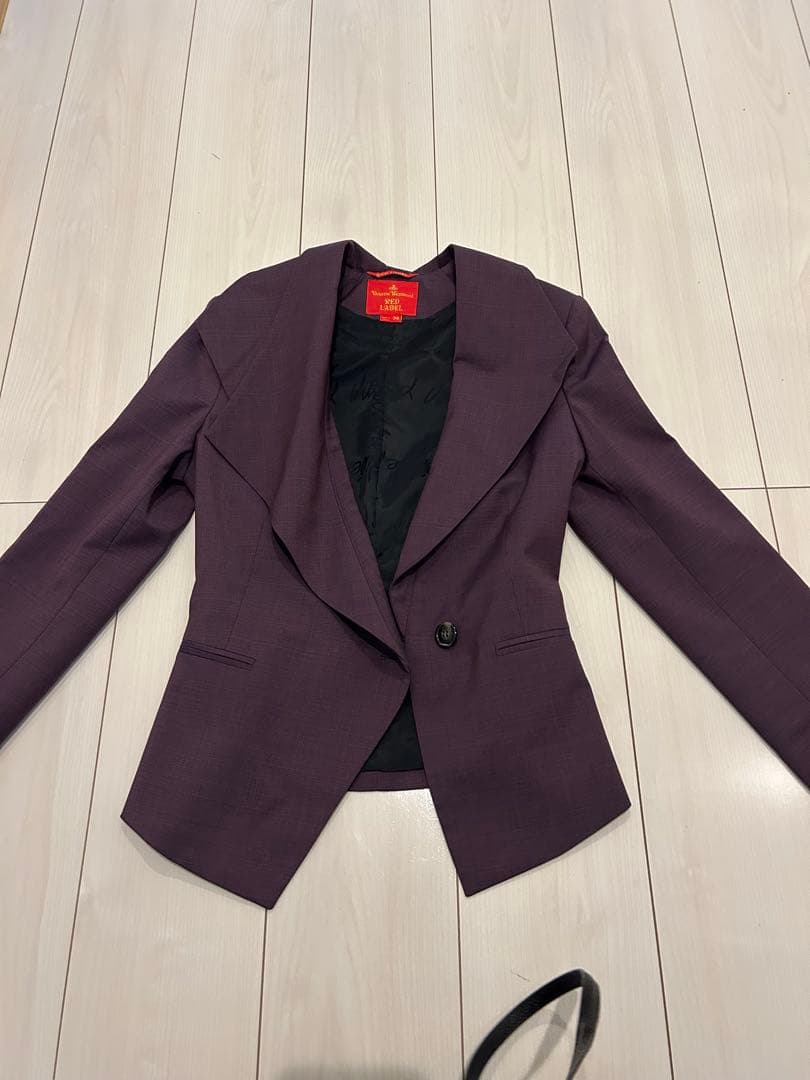 ヴィヴィアンウエストウッド　パープルジャケット　38