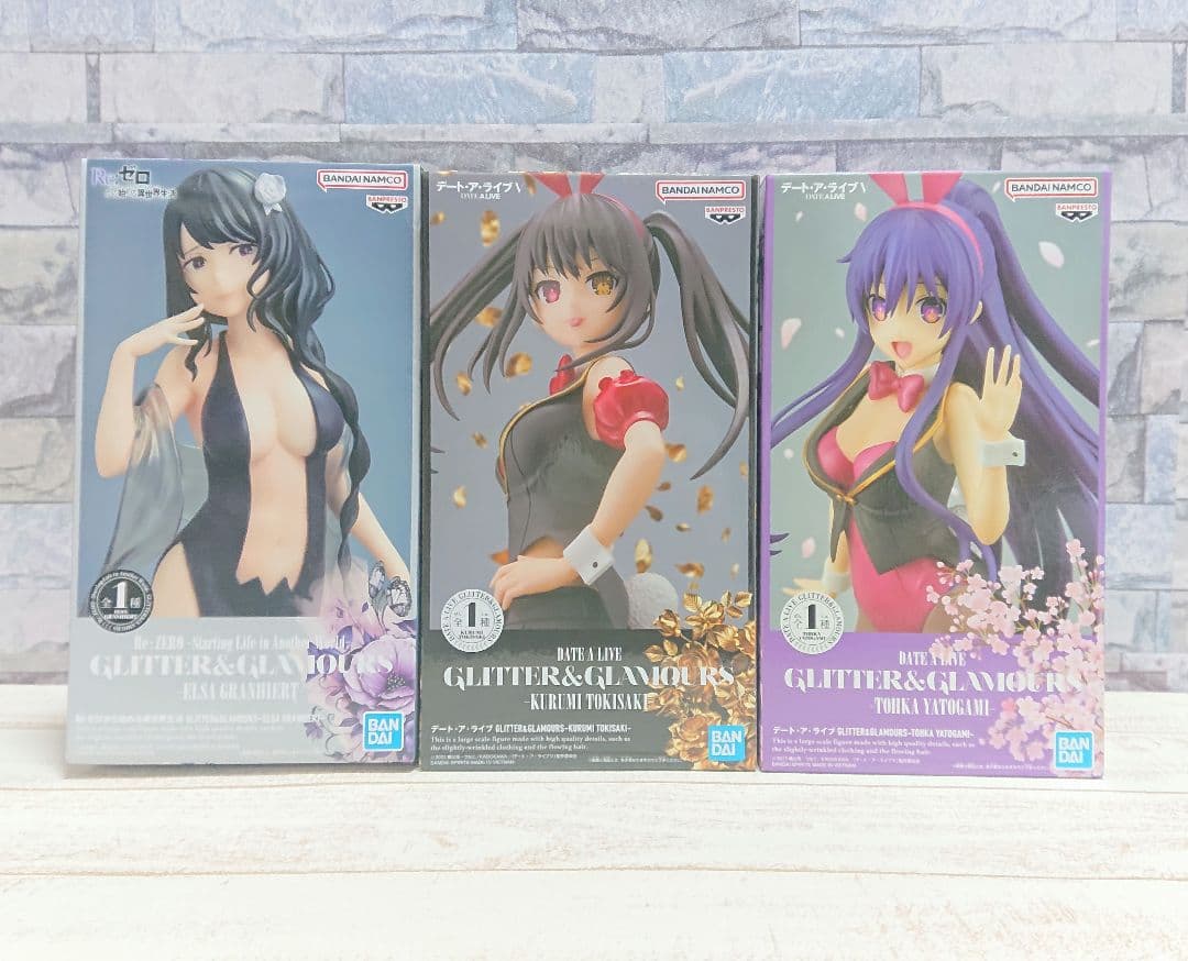 GLITTER 美少女フィギュアまとめ売り とらぶる　デートアライブ　リゼロ
