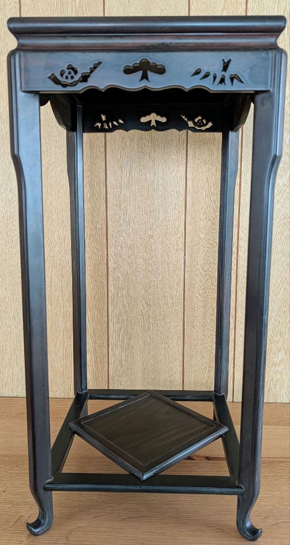 盆栽飾り台 唐木 盆栽台