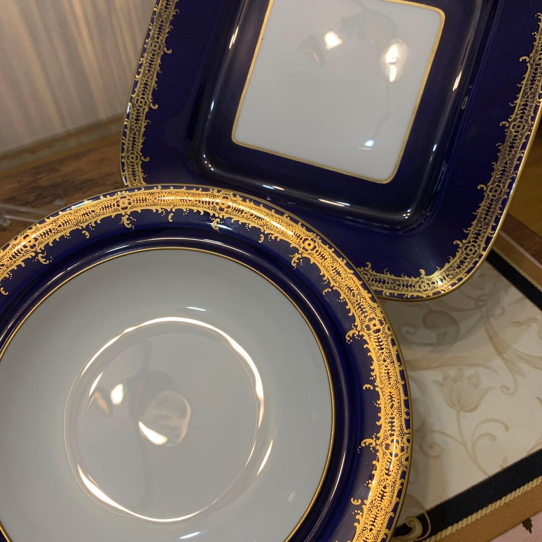 ウェッジウッド トーマスグード　bbスクエアプレート　マフィンディッシュ