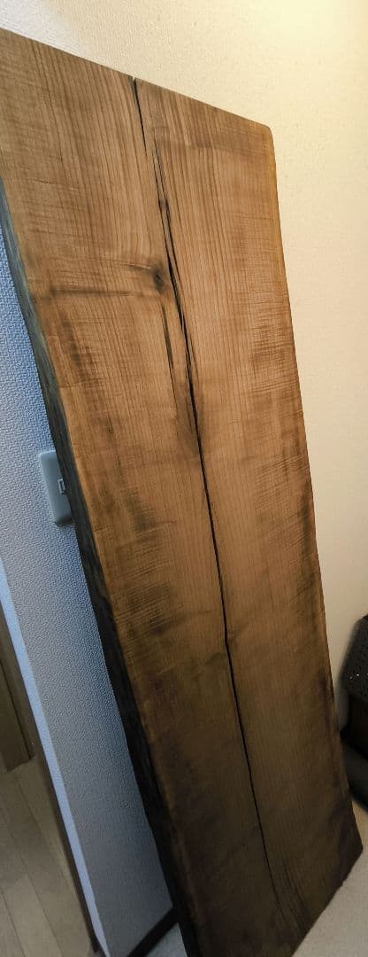 欅　新潟県産　一枚板　縮み杢　縮杢　1枚板　一枚板のみ