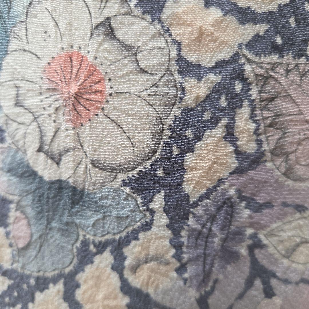 辻ケ花付け下げ訪問着4点フルセット、着物、袋帯、帯締め、帯揚げ