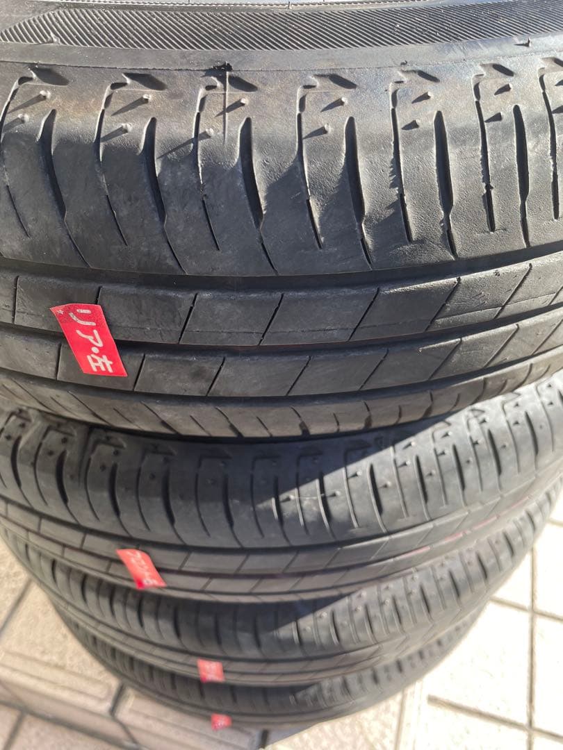 ヤ*ん様 ★ HONDAホンダバモス純正アルミホイールブリヂストンエコピアセット