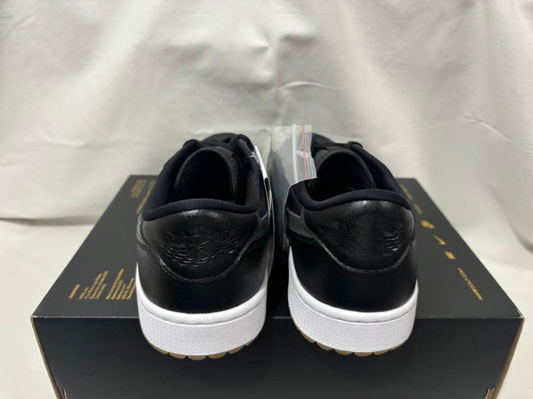 シューズ(男性用) nike air jordan 1 low golf black 28.5