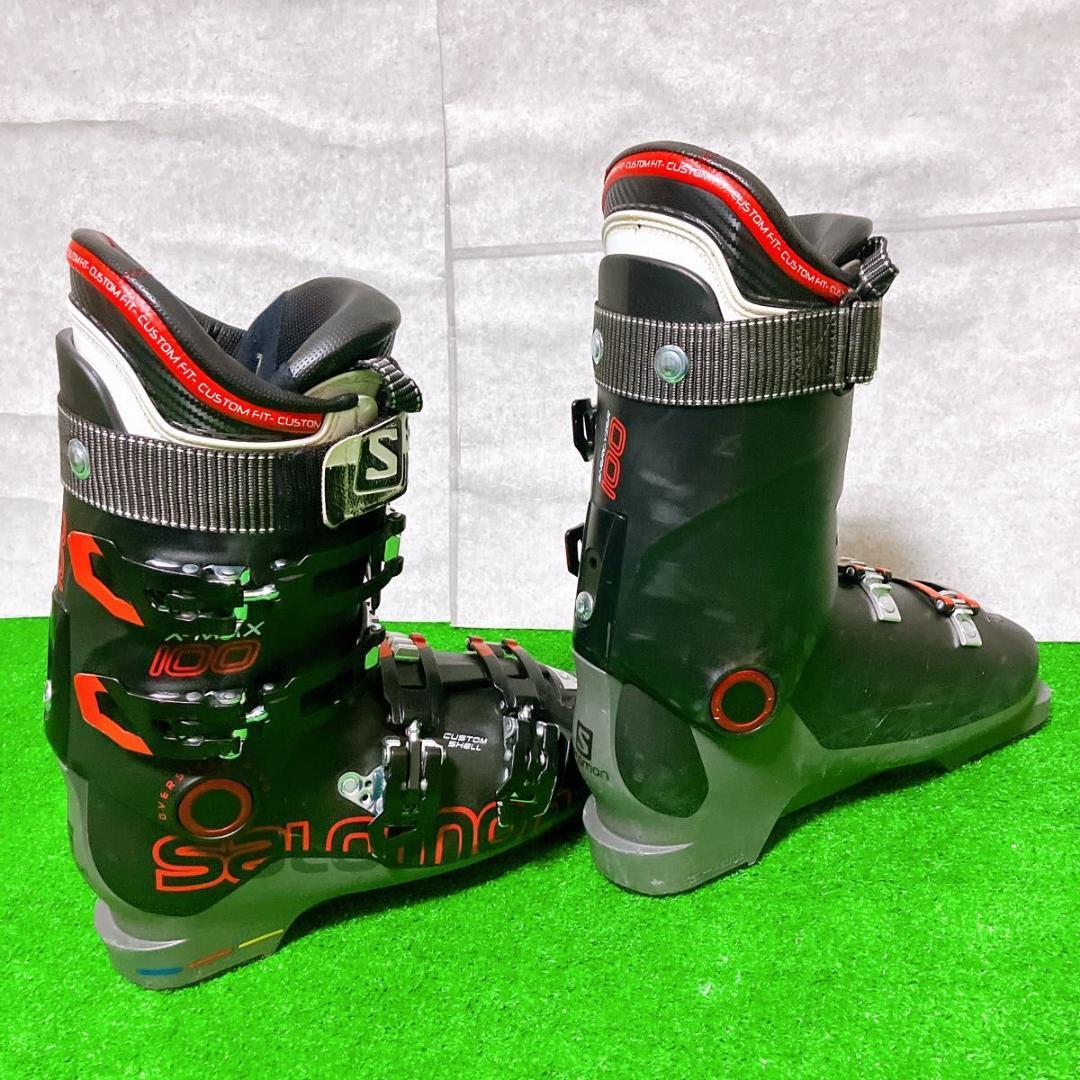 SALOMON X-MAX 100 ハード スキーブーツ 25/25.5cm