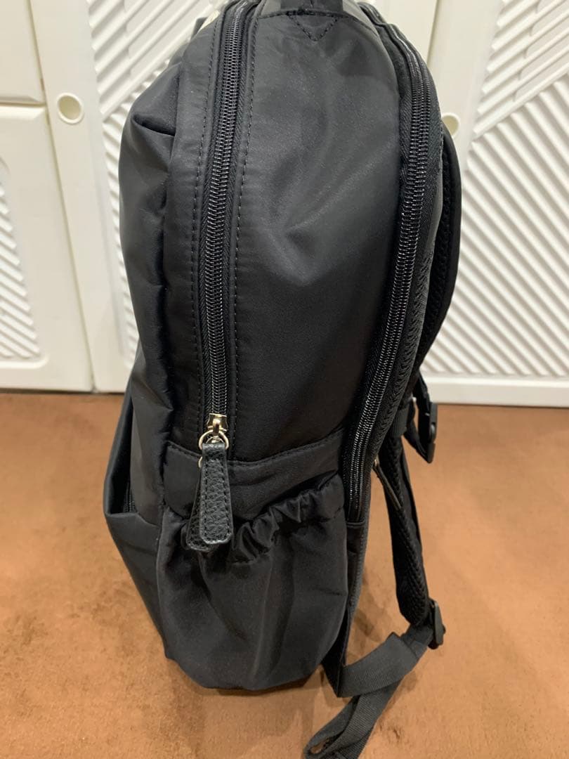 【未使用】 KABAG 時短 リュック ラージ カバッグ 多機能 ブラック 黒