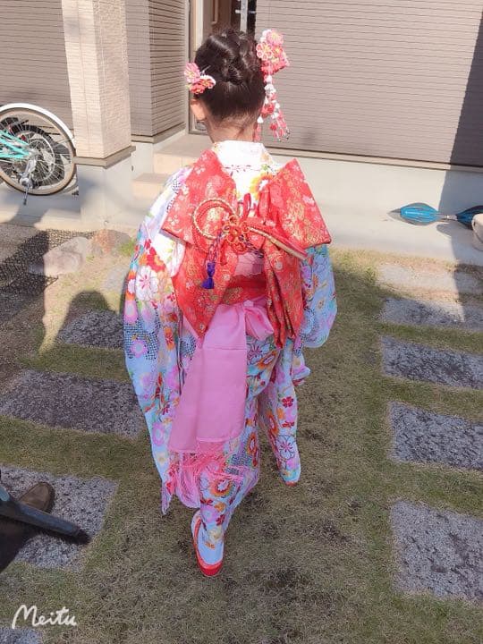七五三 7歳女の子の着物