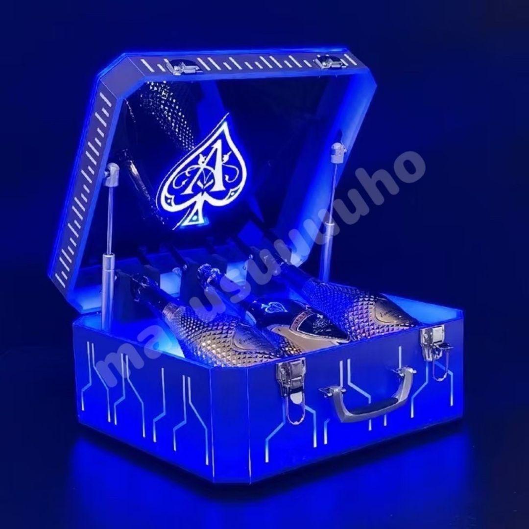 【新品】シャンパンボトルケース アルマンド アタッシュケース コロフルLED