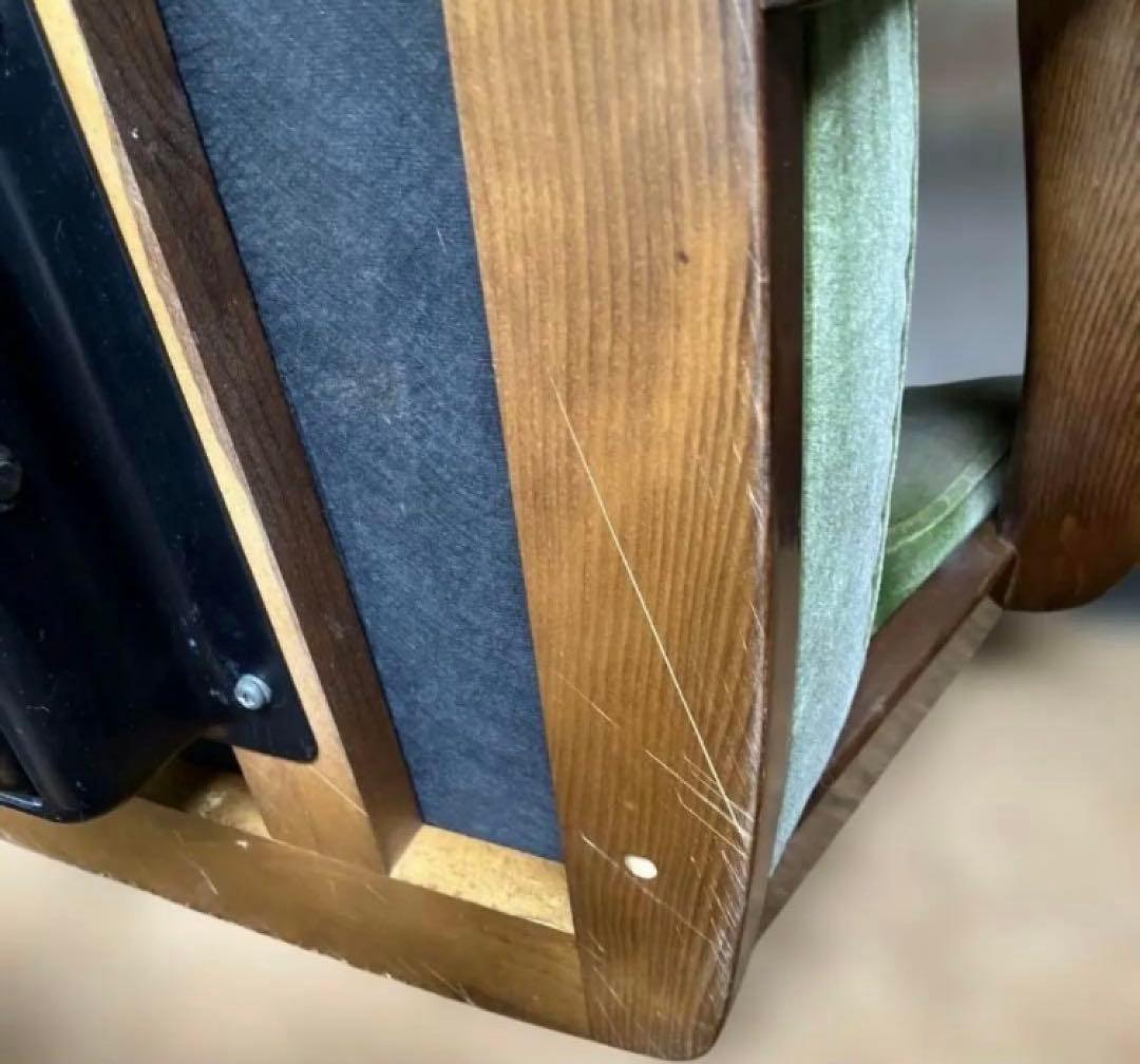 カリモク　コロニアル　デスクチェア　アームチェア 回転椅子