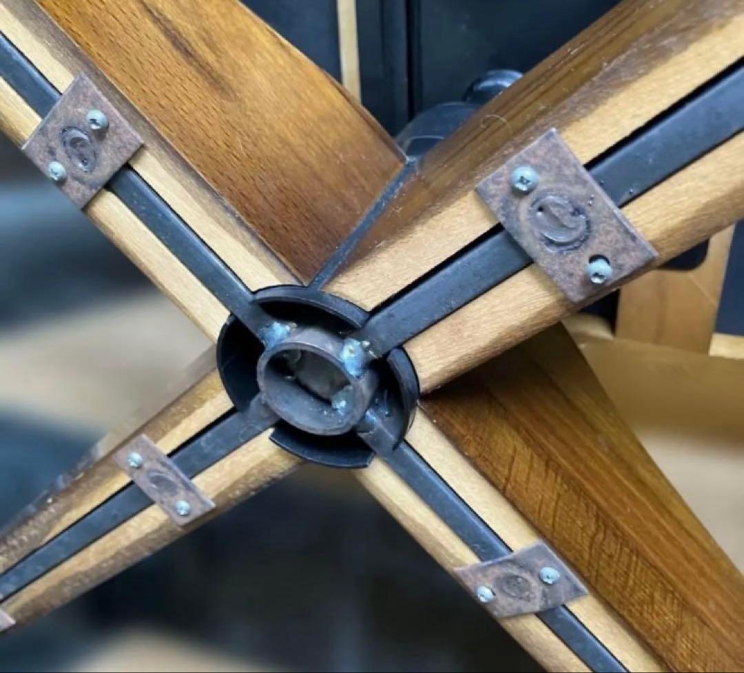 カリモク　コロニアル　デスクチェア　アームチェア 回転椅子