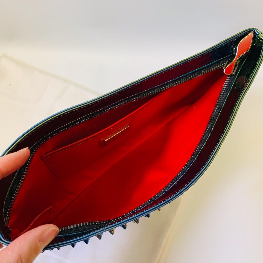 【専用】美品　クリスチャン・ルブタンルビポッシュクラッチバッグ