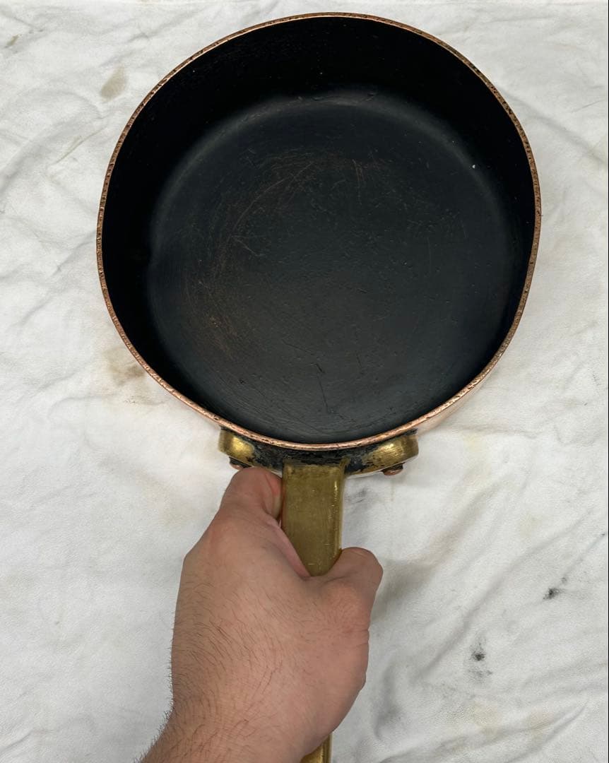 銅製 片手鍋 約21cm 2.4kg以上 純度が高い 金属価格上昇中です