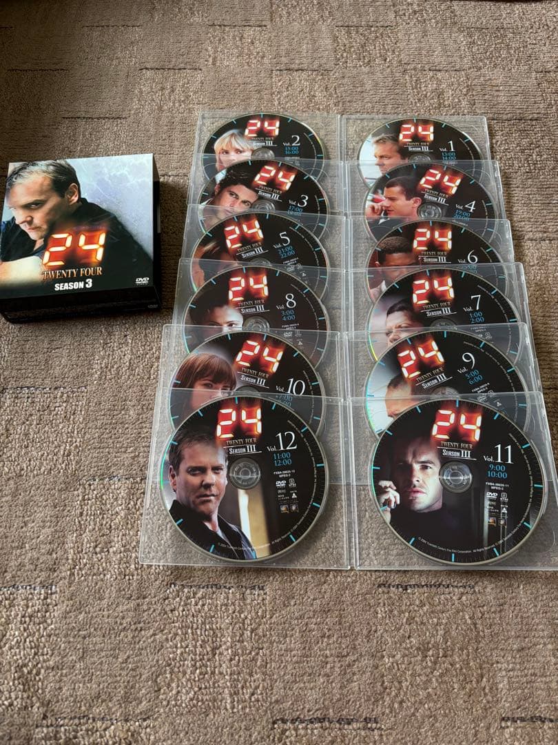 24-TWENTY FOUR- シーズン1~8SEASONSコンパクト・ボックス