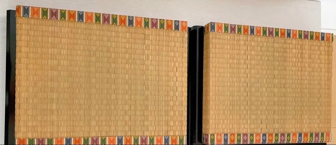 ②屏風　金箔　梅　京風　ひな祭り