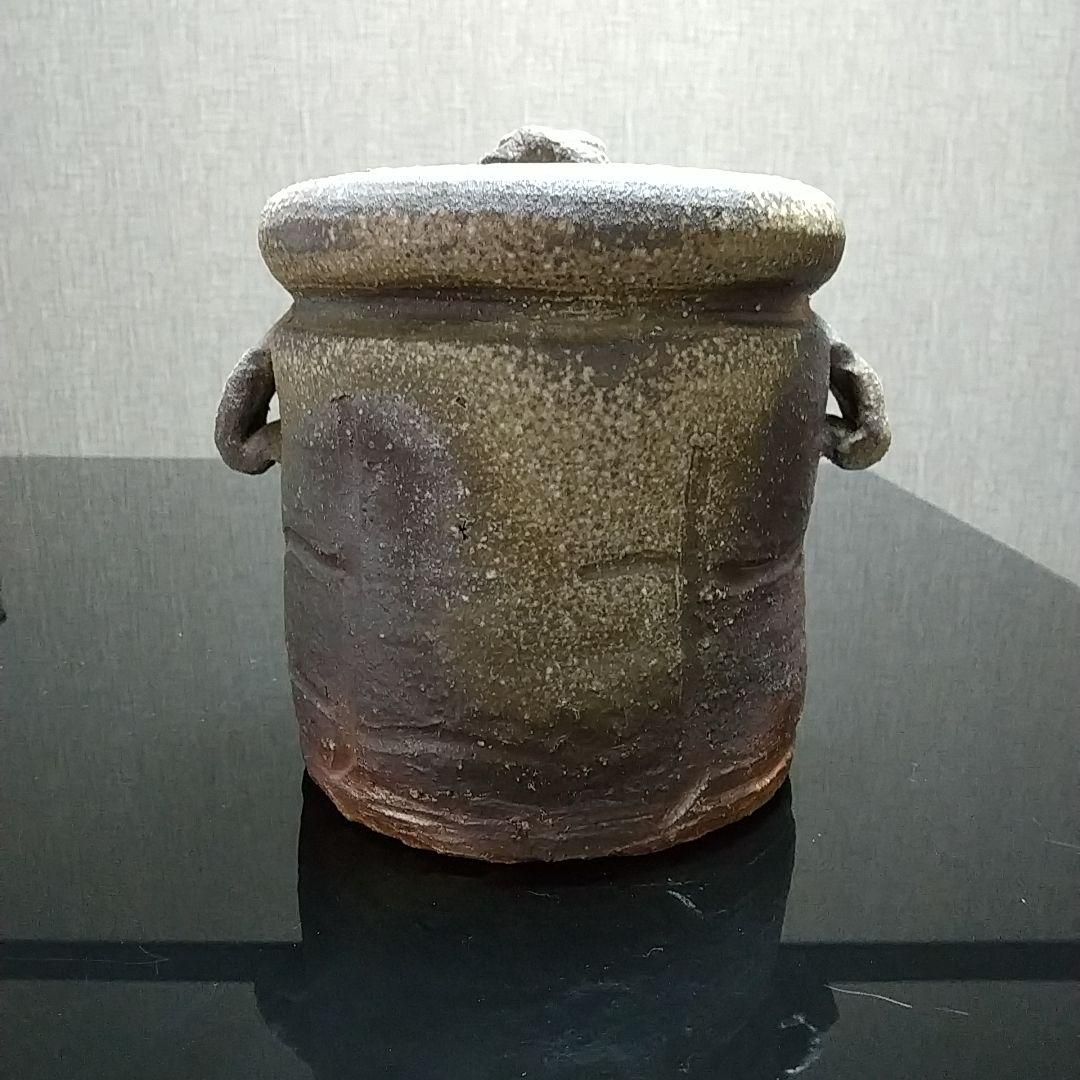 【備前焼 水指 ①】Bizen ware Mizusashi ( 送料無料！)