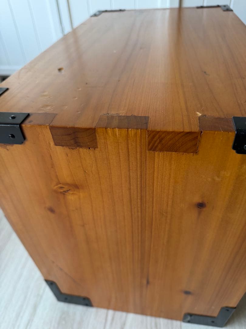 時代箪笥 小箪笥 和箪笥 昭和レトロ 引き出し4段 台車付き アンティーク