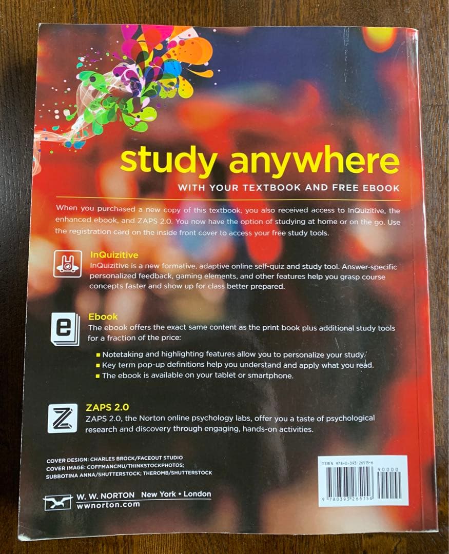 洋書 Psychology in Your Life second edition