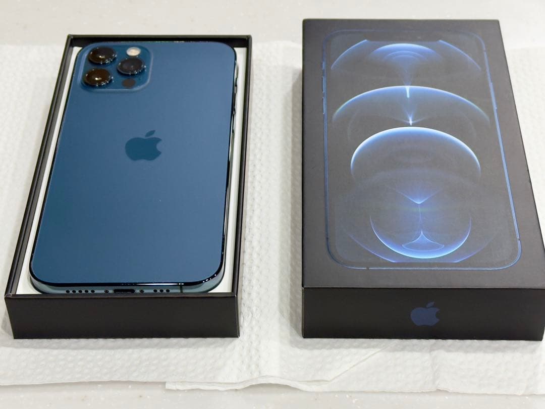 【美品】iPhone 12 Pro パシフィックブルー 128GB